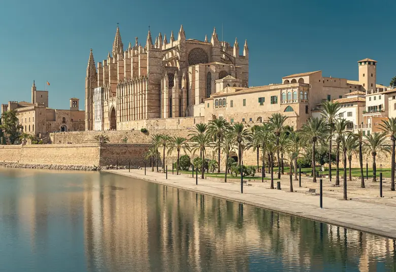 La Seu y el Parc de la Mar, Palma